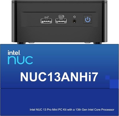Intel NUC 13 Pro NUC13ANHi7 Arena Canyon Mini PC | i7-1360P | 32GB RAM | 2TB SSD