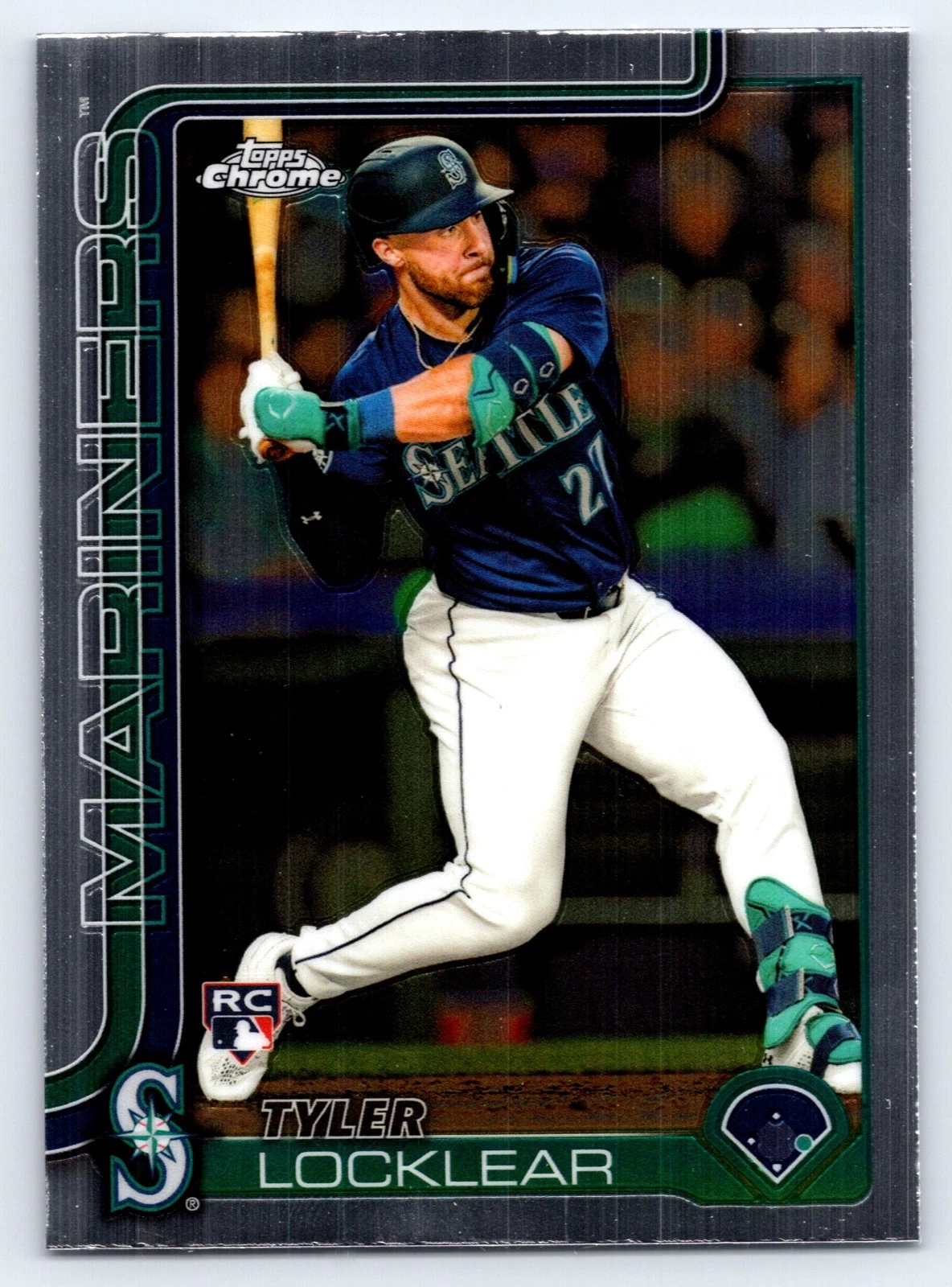 2025 Topps Chrome – 41 Tyler Locklear Seattle Mariners RC