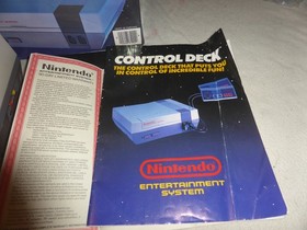 NINTENDO NES CONTROL DECK HOME CONSOLE GREY SYSTEM NES-001 ENTERTAINMENT SET