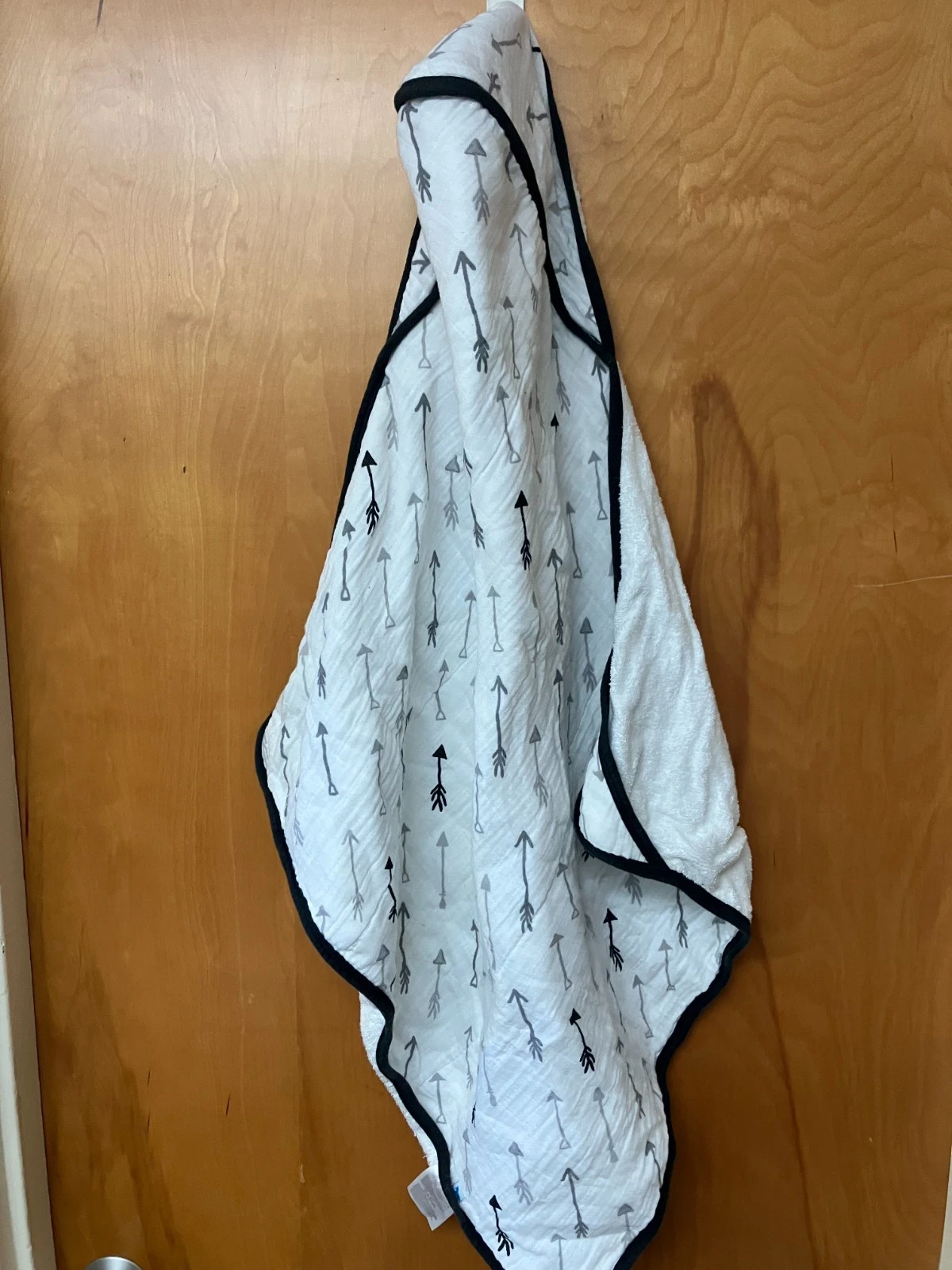 Little Unicorn Hooded Bath Towel, Baby Toddler Cotton, 1-6 yrs, Arrows