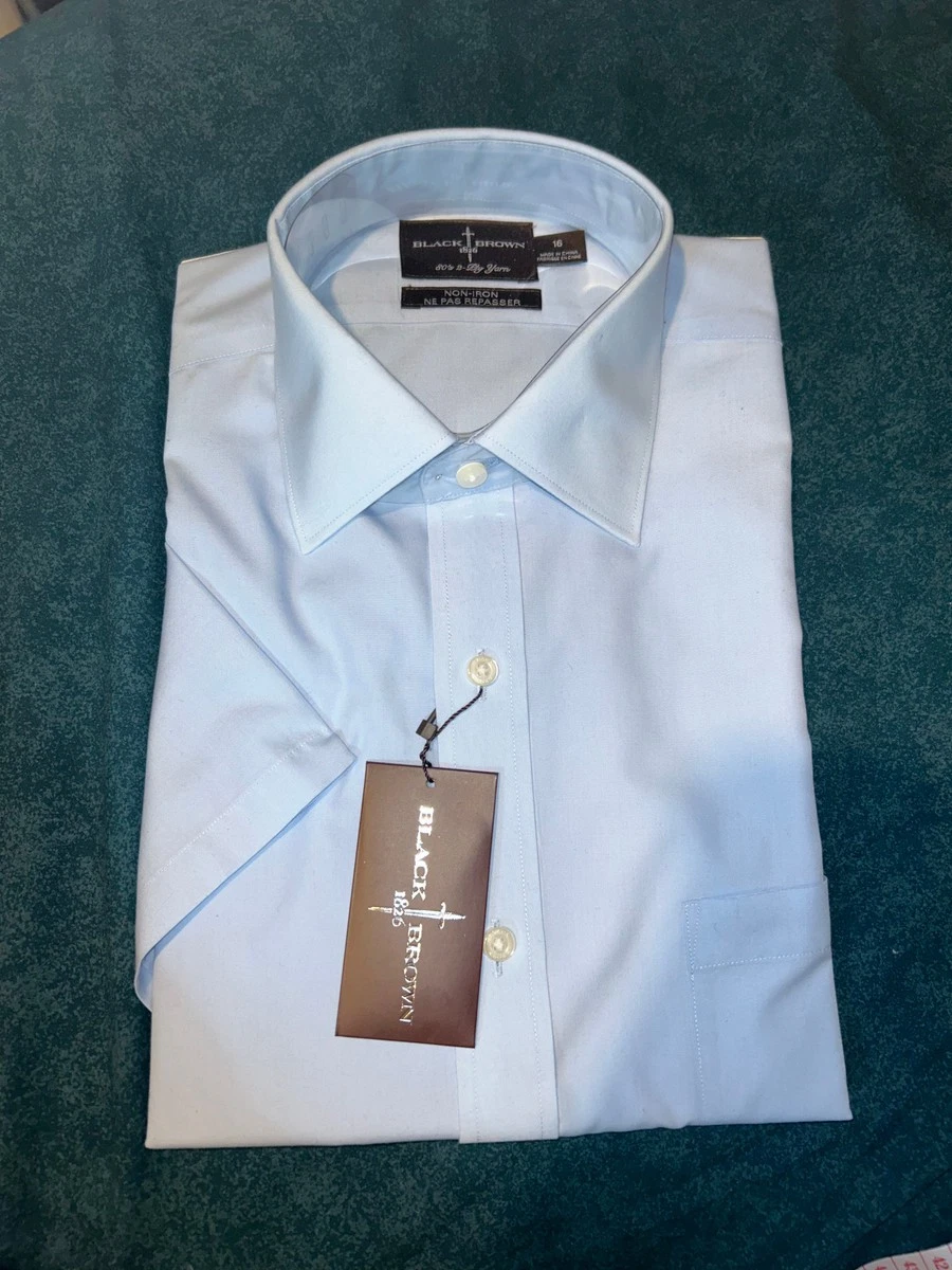 Black Brown 1826 Men's Dress Shirts for sale | eBay