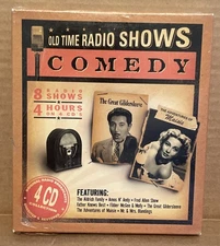 Old Time Radio Comedy Shows 4 CD Set SEALED [Amos N Andy Fibber McGee Fred Allen