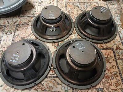 Quad 1972 CTS 12'' 8 ohm Ceramic Magnet Speakers Ampeg V4 Others