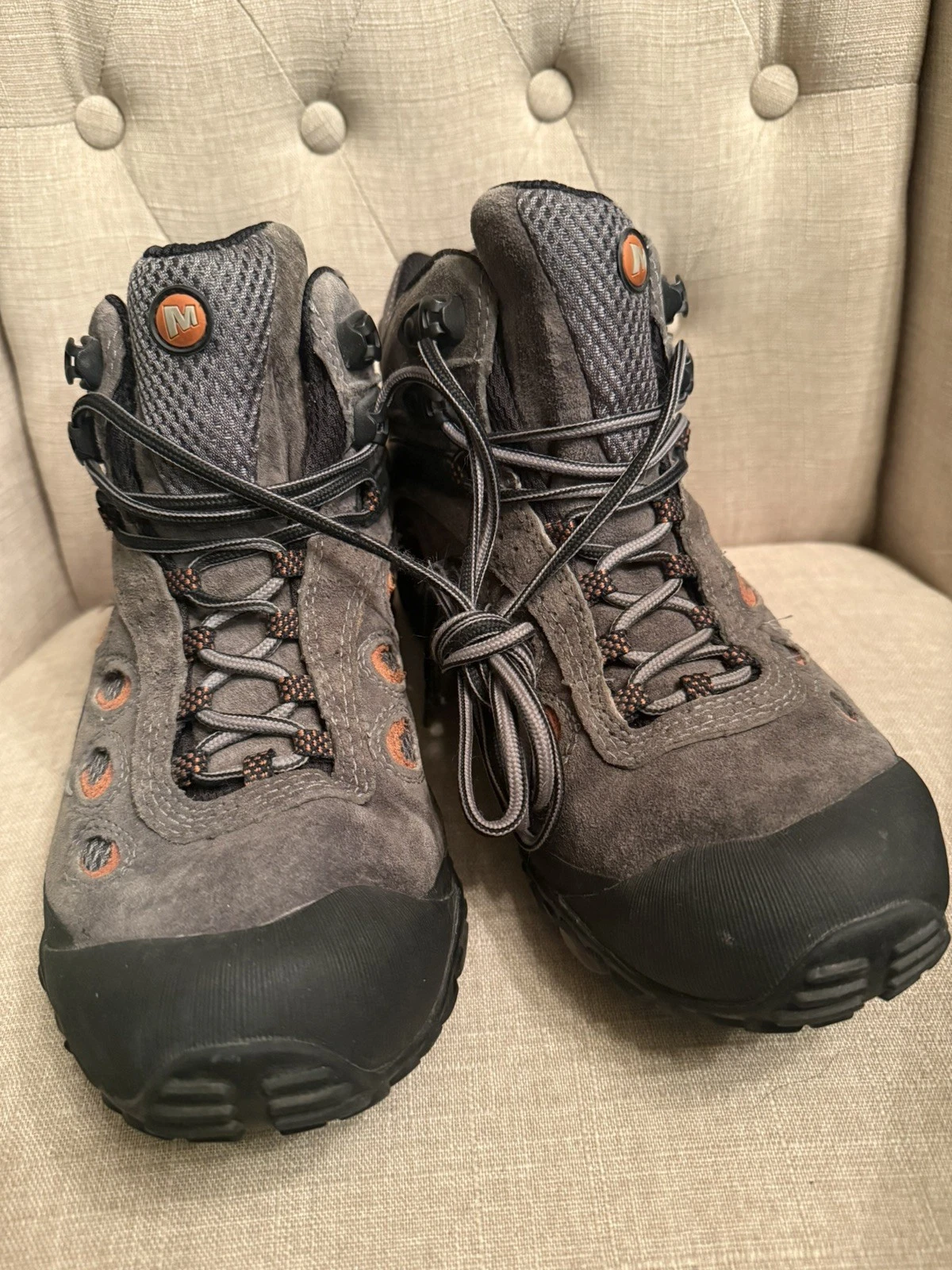 Merrell Chameleon Wrap Mid Gore-Tex Mens 10 Hiking Boots Gorpcore EUC