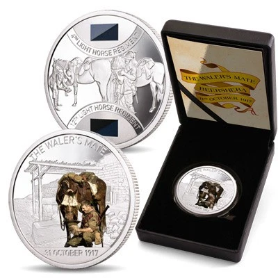 The Walers Mate Light Horse Limited Edition Medallion - Picture 1 of 2