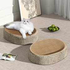Unique Cat Scratching Mat 2 In 1 Cat Scratcher Pad Pet Bed Pretty