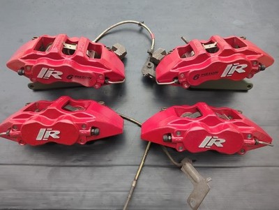Jaguar Alcon 6 piston/4 piston brake calipers with brackets 07-09 XKR Portfolio