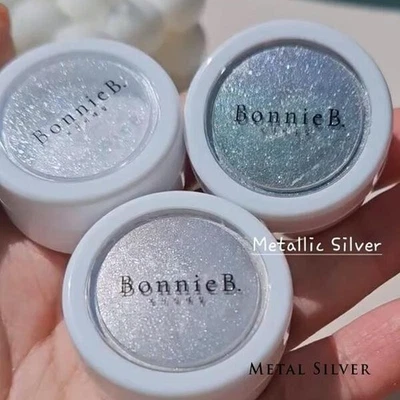 Poudre à ongles Bonnie B miroir argenté effet métallisé K-Beauty - Photo 1/4