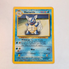 Wartortle 042/102 Base Set Regular POKEMON TCG