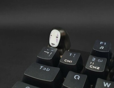 No-Face | Kaonashi | Spirited Away | Studio Ghibli - handwerkliche Schlüsselkappe 