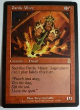 Magic The Gathering Pardic Miner Odyssey #212 LP/NM