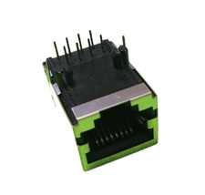 Stewart Jack Ethernet RJ45 Connector SS-6488S-A-NF 90  Angle Right Shielded 8p8c