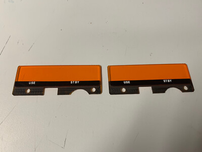 King KX-155 KX155 PAIR Recessed Amber Lens Free Shipping Kx 155
