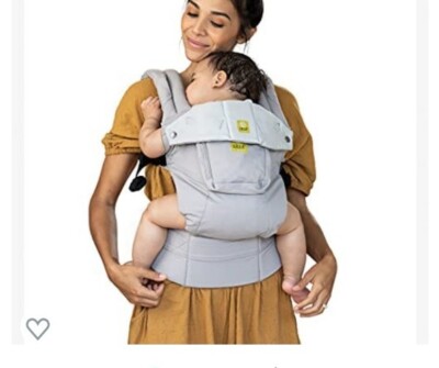 Lillebaby Complete Baby Carrier All Seasons in Stone 100 Cotton