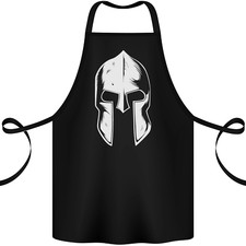 Tablier En Coton 100% Bio Pour Entraînement De Force Au Gym Avec Casque Spartan