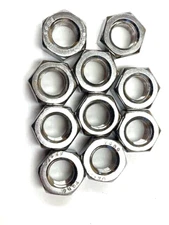 M12 X 1.75 METRIC STAINLESS STEEL HEX NUTS A2-70 PACK OF 10 PIECES