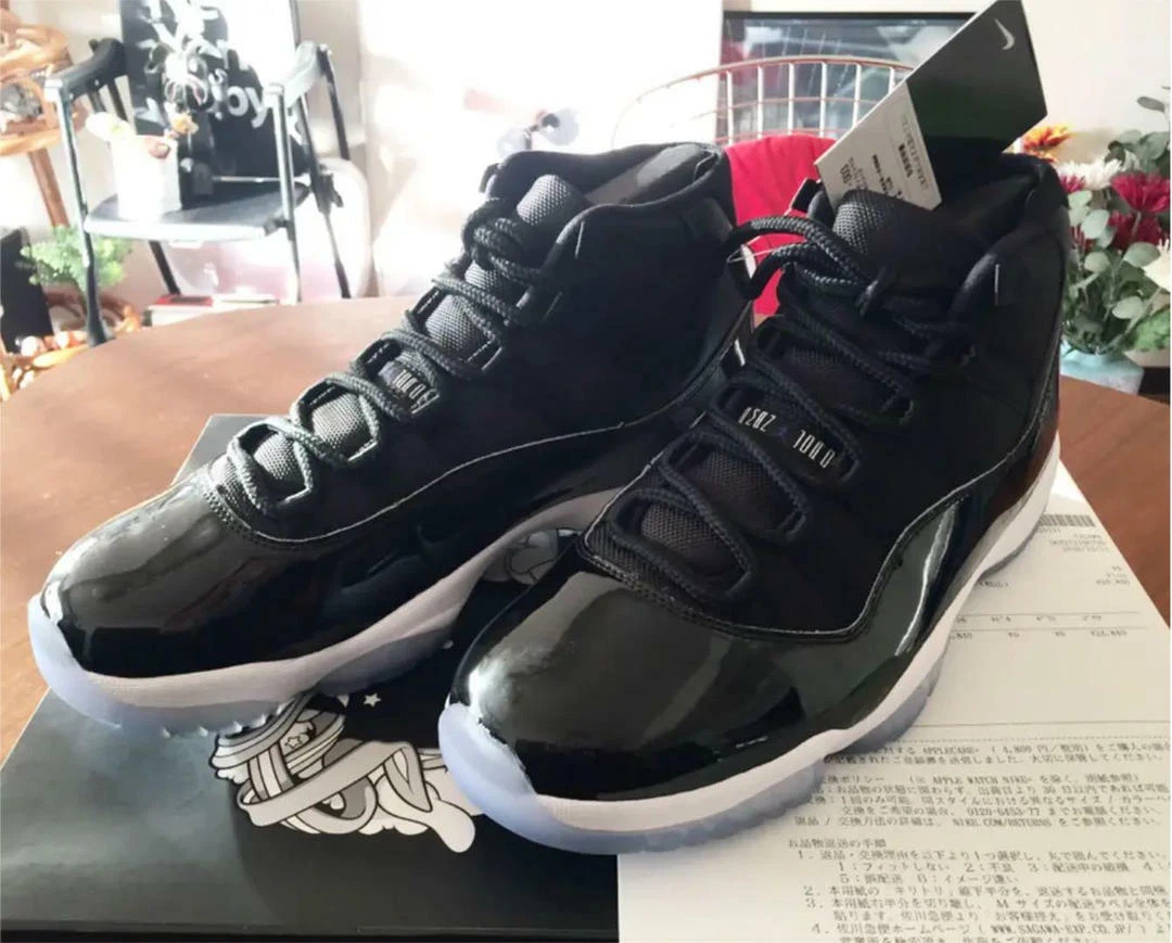 NIKE AIR JORDAN 11 retro Space Jam US:10.5(JP:28.5cm) Mint From Japan