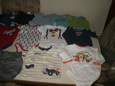 Boys 19 piece onesie mixed lot size 6-9 months