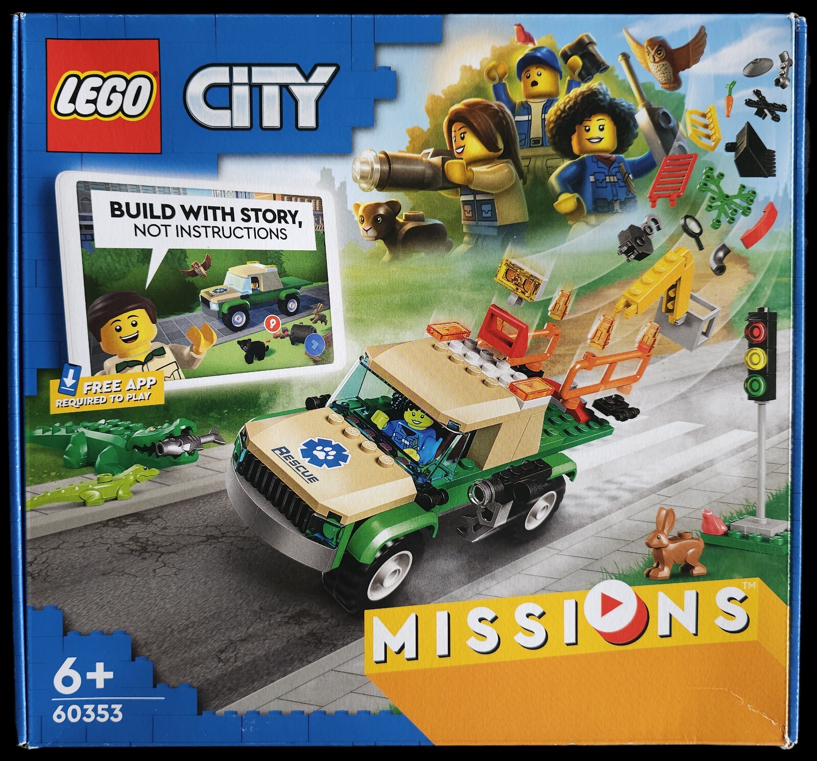 LEGO 60353 Missions de Sauvetage des Animaux Sauvages pour occuper les après-midis