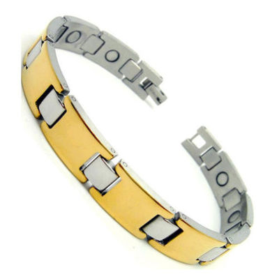 Bracelet Magnétique Bio En Titane - Pour énergie Et Bien-être - Soulagement Arthrite - Neuf