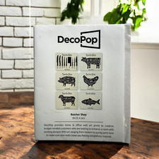 The Butcher's Cut Set of 6 - 8x10 Unframed Gallery Wall Art Prints