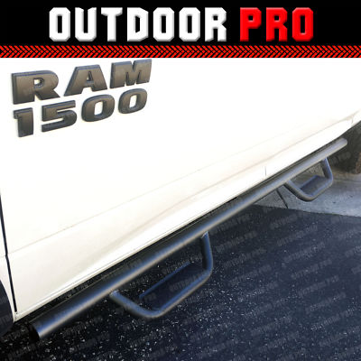Running Boards Fit 10-18 Dodge Ram 1500 2500 3500 Crew Cab Side Step Nerf Bar