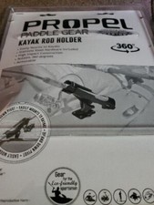 Propel Paddle Gear  Kayak Rod Holder Rotates 360 Degrees Removable NEW