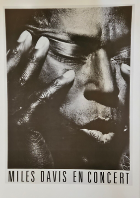 Poster musicale Miles Davis 1(1) su tela, decorazione per