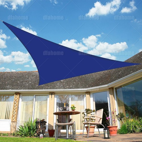 Waterproof Shade Sail Patio Awning Outdoor Garden Pool Sun Canopy Shelter Cover - Picture 44 of 606