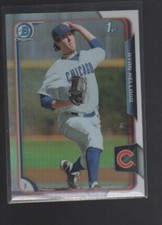 RYAN KELLOGG 2015 BOWMAN CHROME DRAFT REFRACTOR CARD #22