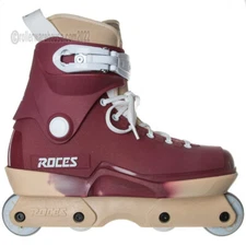 Roces M12 Lo Pomegranate Aggressive Inline Skates Mens 9.0 NEW