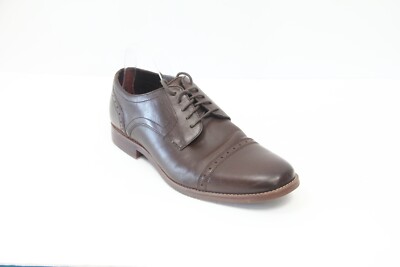 Rockport Cap Toe Oxford Mens Dress Shoes sz 11 Brown Leather Brogue Work Rockport Keefe Cap Toe Oxfords - Mens Clothing Online  main image 4