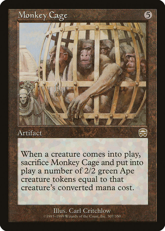 Monkey Cage 307 Mercadian Masques for sale | eBay