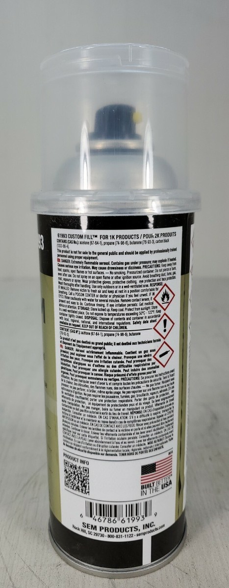 Custom Fill Aerosol Blank SEM 61993 | eBay