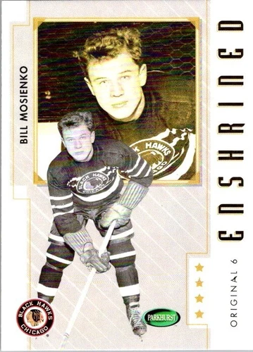 2003-04 ITG Parkhurst Original Six Chicago Enshrined #84 Bill Mosienko