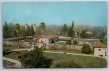 Sutters Fort Sacramento California CA Chrome Postcard J1H Union Oil 76