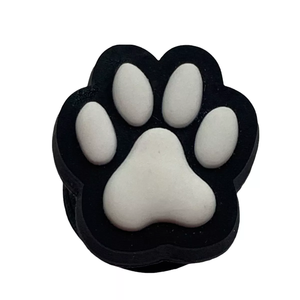 Paw print croc charm sales