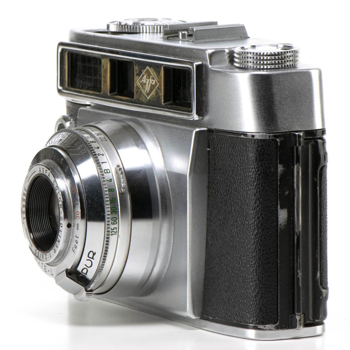 Agfa Super Silette L Camera | 50mm f2.8 lens | White