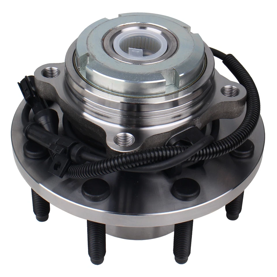 Par de conjunto de cubo de rolamento de roda dianteira para 1999-2004 Ford F250 Super Duty F350 - Imagem 2 de 4