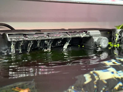 Fluval Flex Adjustable Flow Water Outlet | Aquarium Waterfall Upgrade | clip-on