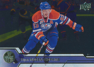 2016-17 Upper Deck SILVER FOIL #326 RYAN NUGENT-HOPKINS - Edmonton Oilers