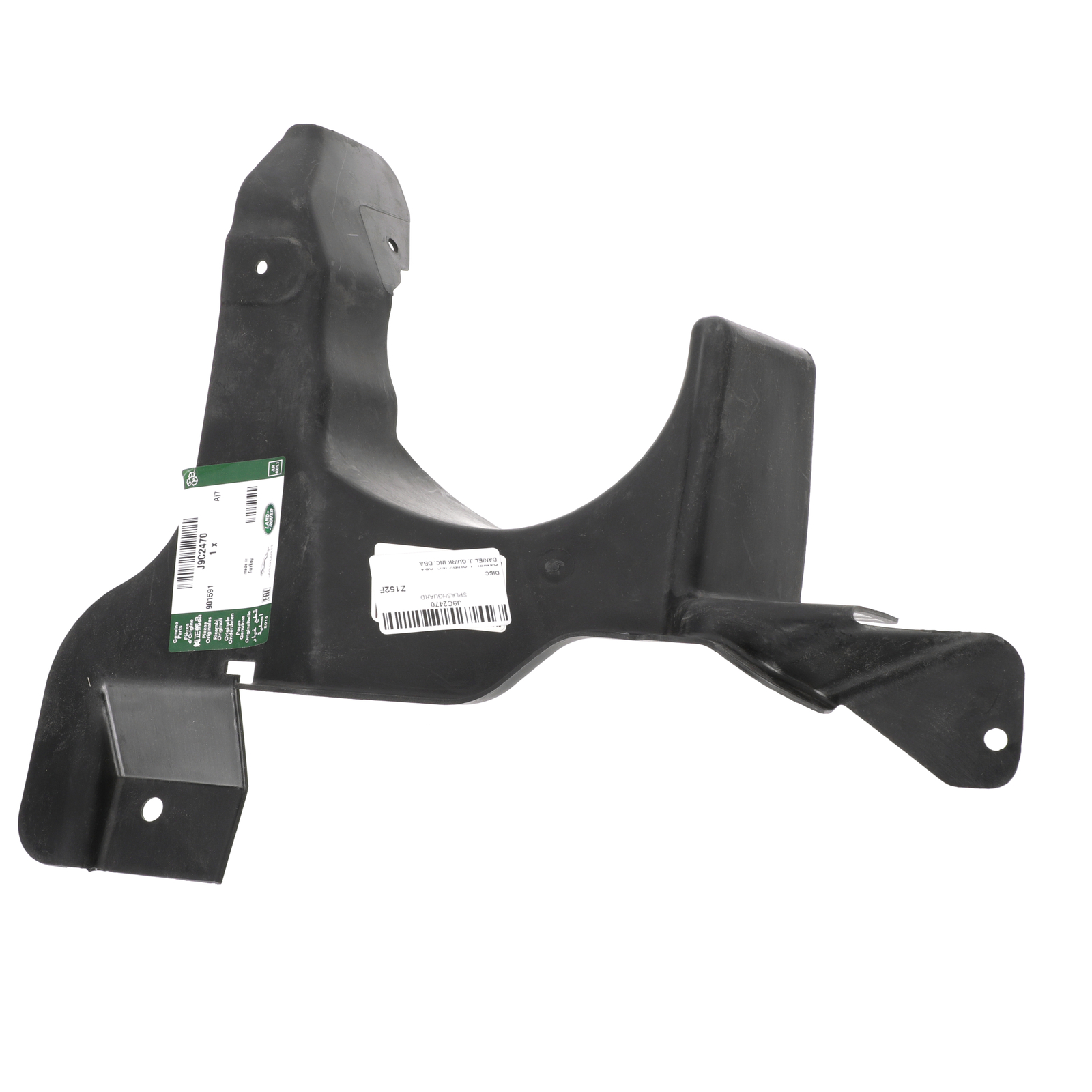 Guardabarros delantero derecho para Jaguar E-Pace 2018-2021 (P/N J9C2470)