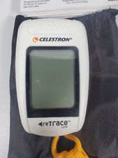 Celestron Retrace Lite GPS White & Yellow, Tested/Working.