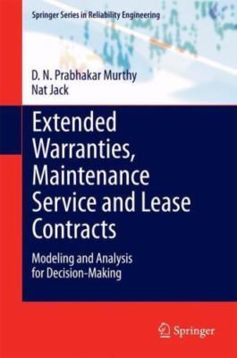 Extended Warranties, Maintenance Service and Lease Contracts: Modeling and Analy