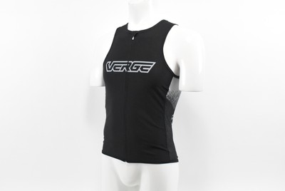 Verge Women's 3XL Speed Tri Sleeveless Triathlon Top Black