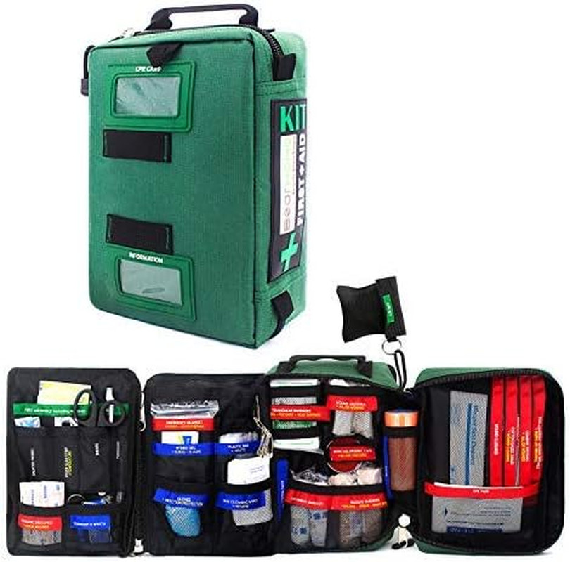 Kit d'urgence compact pour soigner rapidement les blessures de la famille