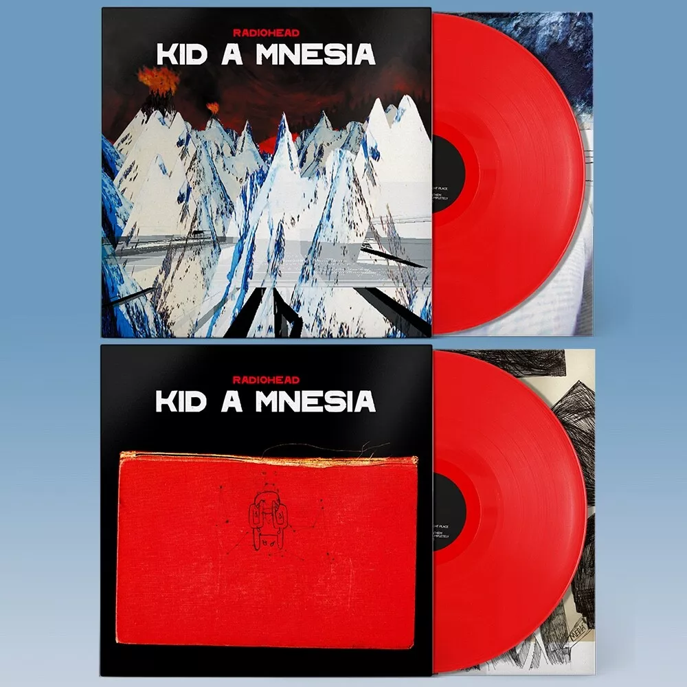 RADIOHEAD Kid A Mnesia (RED 3xLP) COLOR VINYL LIMITED EDITION 191404116609