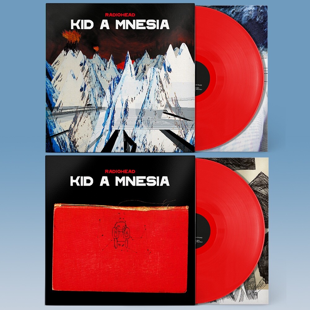 RADIOHEAD Kid A Mnesia (RED 3xLP) COLOR VINYL LIMITED EDITION