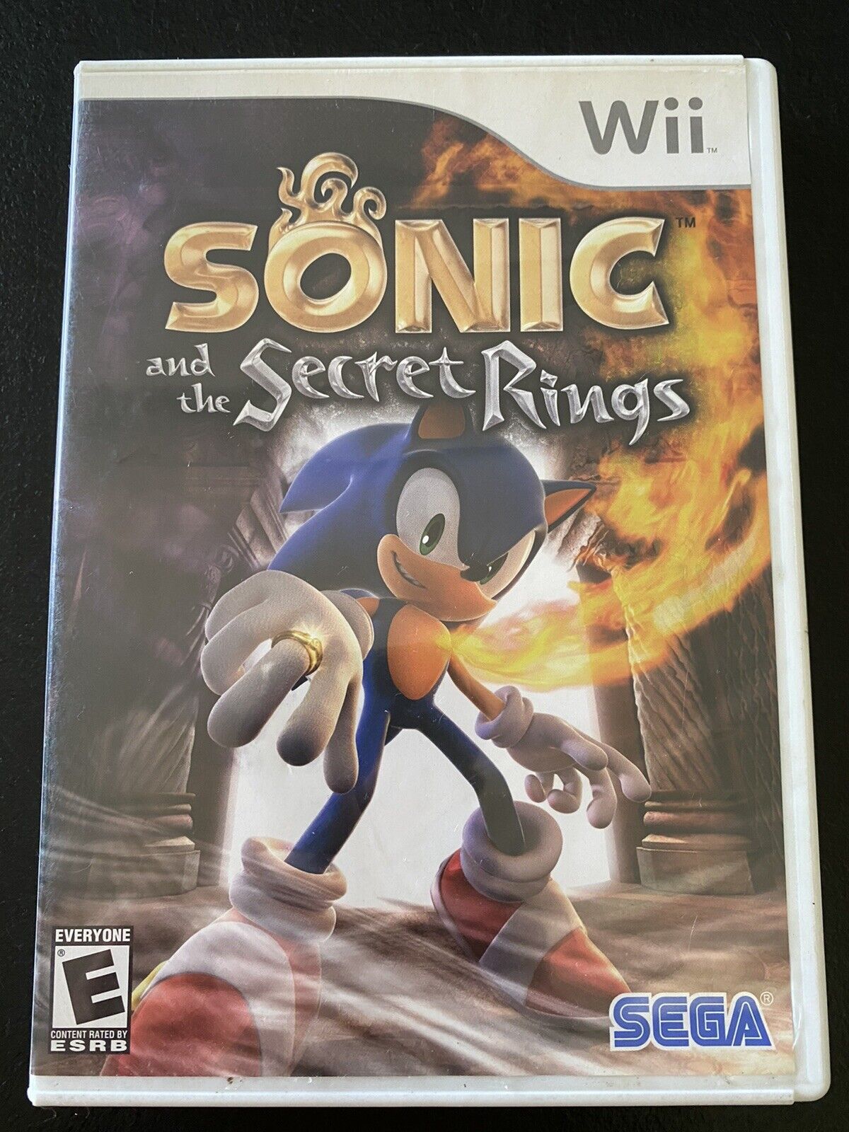 Sonic and the Secret Rings Nintendo Wii Game Complete With Manual