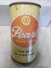 Pearl San Antiono TX  flat top beer can ,  EMPTY